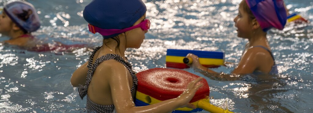 Piscina Coberta em Festa