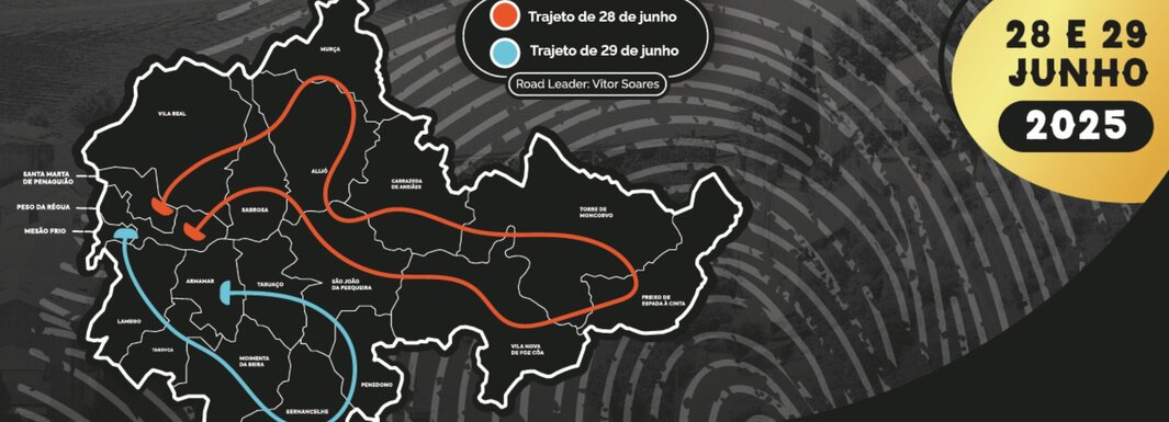 Armamar recebe chegada e cerimónia final da 3.ª edição do “Passaporte Douro On2Wheels” 